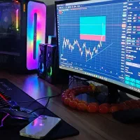 کامپیوتر گیمینگ و رندرینگ  با مانیتور  نو