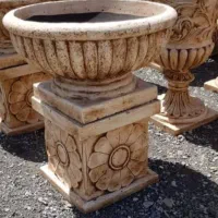 گلدان بتنی فایبرگلاس باکس|گل و گیاه طبیعی|سمنان, |دیوار