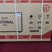 تلویزیون۶۵اینچ اندروید۱۳ 4kناسیونال پلمپ صفر|تلویزیون و پروژکتور|دهدشت, |دیوار