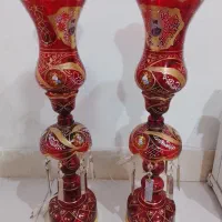 شمعدان بادوچراق روشن