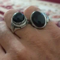 انگشتر نقره و خوشدست|جواهرات|رضویه, |دیوار