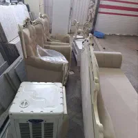 فروش مبل هشت نفره و سرویس خواب،کولر،کمد|مبلمان خانگی و میز عسلی|بناب, |دیوار