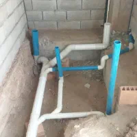 لوله کشی اب فاضلاب نصب رادیاتور پمپ