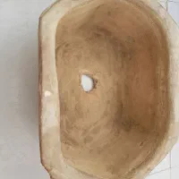 گلدان سفالی ۶ گوش