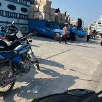 لنج دبی آماده بارگیری