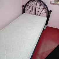 تخت تشک وباکس یکنفره در حدنو|تشک تختخواب|رشت, لاکان|دیوار