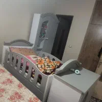 تخت گهواره ای و کمد بچه|اسباب و اثاث بچه|مشهد, رضاییه|دیوار