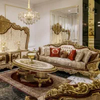 مبلمان سوپر لاکچری ترکیه ( مدل شاهزاده)