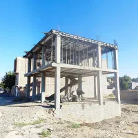 زمین بااسکلت بتونی دوطبقه