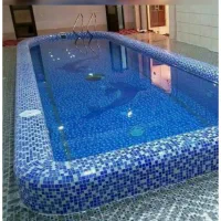 کاشیکاری استخر جکوزی