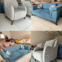 مبل و مبلمان استوک درحد نو ۷و۸ نفره|مبلمان خانگی و میز عسلی|تربت جام, جامی|دیوار