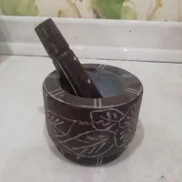 قابلمه سنکی و هاون سنگی