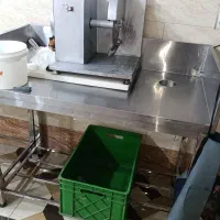سینک قصابی و تخته واسه ماهی مرغ گوشت