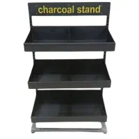 استند زغال و قفسه زغال فله و بسته بندی
