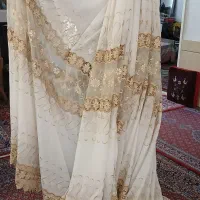 پرده کتون و گیپور تمیز ۱۸ متر و پرده ۱۵ متری  نونو