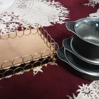 وسایل اشپزخانه استفاده شده