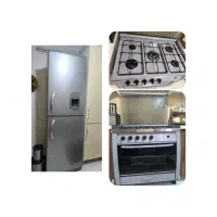 اجاق گاز و یخچال فریزر