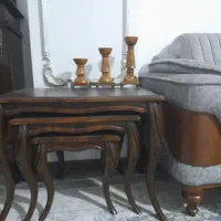 مبل ۸ نفره بازشو با ۲ پاف|مبلمان خانگی و میز عسلی|قرچک, باقرآباد|دیوار