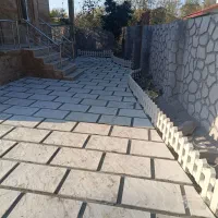 سیمان کاری طرح سنگ،محوطه سازی،واش بتن و..