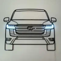 تابلو خطی ( لندکروز )