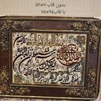 تابلو فرش دستباف تبریز گل ابریشم و ماشینی|تابلو فرش|تهران, سعادت‌آباد|دیوار