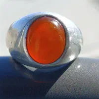 انگشتر عقیق و