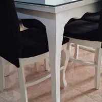 میز غذاخوری ۴ نفره|میز و صندلی غذاخوری|آستارا, |دیوار