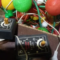 لامپ های تزئینی رنگا رنگ برای مجلس شادی