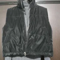 بافت بلند رنگ طوسی تیره با پافر مشکی کوتاه|لباس|پاکدشت, پاکدشت (مامازند)|دیوار