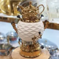 سماور گازی مارک برادران ایران نژاد سنگی ماربل کتری|سماور، چای‌ساز، قهوه‌ساز|یزد, |دیوار