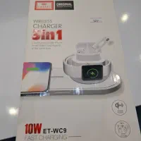 شارژر wireless earldom سه کاره