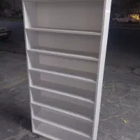 میز پیشخوان و قفسه چوبی|کتابخانه، شلف، قفسه‌های دیواری|گنبد کاووس, |دیوار