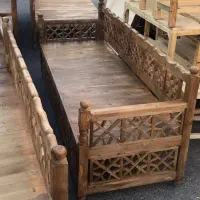 تخت سنتی/باغی/چوبی/نجاری/کافه|مبلمان خانگی و میز عسلی|دزفول, |دیوار