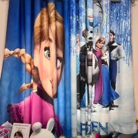 پرده دخترانه آنا و السا