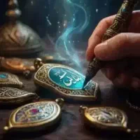 سرکتاب دعا جواب دهی همان زمان قلم زنی