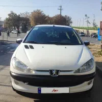 پژو206 سفیدV8  Tu5 دوگانه کارخونه91