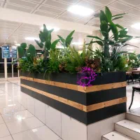 ایده برتر اجراهای گلهای مصنوعی درون باکس رستوران