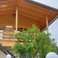 کلبه تمام چوبی