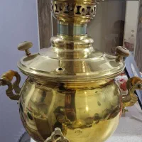 سماورطلایی کارکرده|سماور، چای‌ساز، قهوه‌ساز|مراغه, |دیوار
