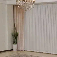 دکور پرده مخمل ساده