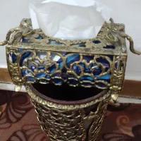 سطل و دستمال برنز|صنایع دستی و سایر لوازم تزئینی|تهران, تاکسیرانی|دیوار