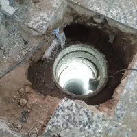 چاه کن تخلیه چاه لوله کشی فاضلاب حرفه ای