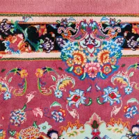 فرش دستبافت تبریز لچک ترنج گل ابریشم 40 رج|فرش|پاکدشت, پاکدشت (مامازند)|دیوار