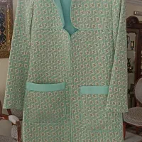 مانتو نو مزون دوز بسیار خوش دوخت مناسب سایز ۳۶-۳۸