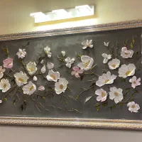 دکوراتیو تابلو دستساز تکسجر تابلو برجسته