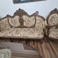 مبل سلطنتی۹ نفره|مبلمان خانگی و میز عسلی|تبریز, |دیوار