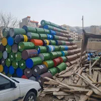 بشکه فلزی و پلاستیکی نو و کارکرده 220 لیتری|عمده‌فروشی|بومهن, |دیوار