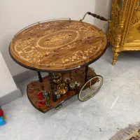 میز بار تمام چوب (معرق)