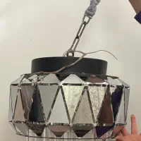 لوستر|لوستر و چراغ آویز|اراک, |دیوار