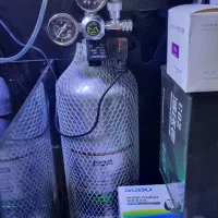 کپسول co2 و مانومتر برقی